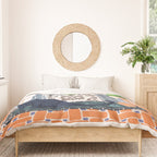 Frienaissance #painting #wildlife #illustration Duvet Cover Gallery Image 3