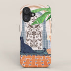 Frienaissance #painting #wildlife #illustration iPhone Case Gallery Image 1