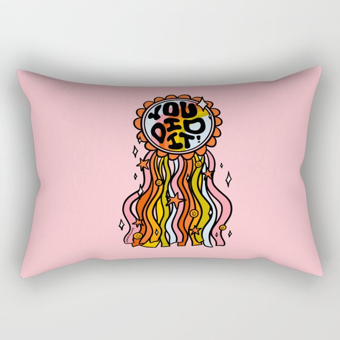 You Did It Rectangular Pillow Gallery Image 2
