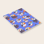 Happy puffin - blue Notebook Gallery Image 3