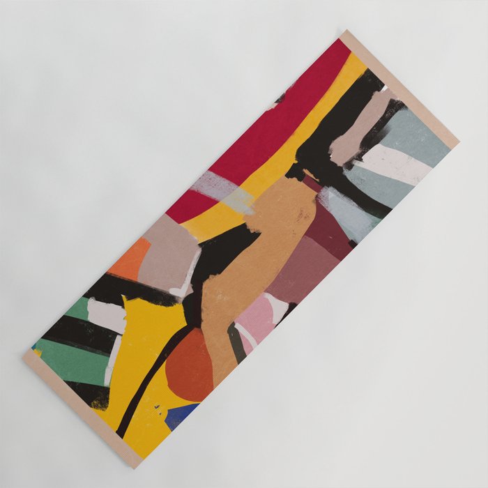 Modern Abstract Art 60 Yoga Mat Gallery Image 1