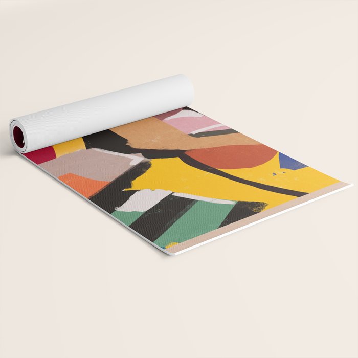 Modern Abstract Art 60 Yoga Mat Gallery Image 2