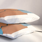 Abstract Profiles 01 Pillow Sham Gallery Image 3