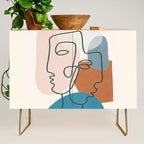 Abstract Profiles 01 Credenza Gallery Image 1