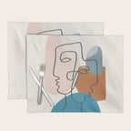 Abstract Profiles 01 Placemat Gallery Image 1