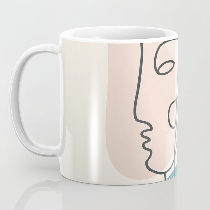 Abstract Profiles 01 Coffee Mug Gallery Image 3
