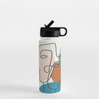 Abstract Profiles 01 Water Bottle Gallery Image 1