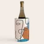 Abstract Profiles 01 Wine Chiller Gallery Image 1
