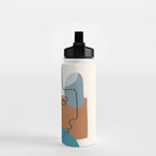 Abstract Profiles 01 Water Bottle Gallery Image 2