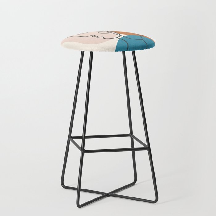 Abstract Profiles 01 Stool Gallery Image 1
