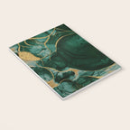 Gold and Emerald Marble I Notebook Gallery Image 3