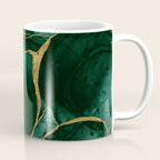 Gold and Emerald Marble I Coffee Mug Gallery Image 1