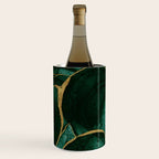 Gold and Emerald Marble I Wine Chiller Gallery Image 3