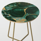 Gold and Emerald Marble I Side Table Gallery Image 2