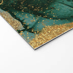 Gold and Emerald Marble I Welcome Mat Gallery Image 2