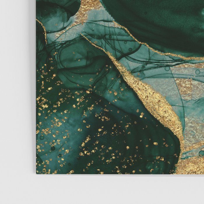 Gold and Emerald Marble I Poster Gallery Image 3