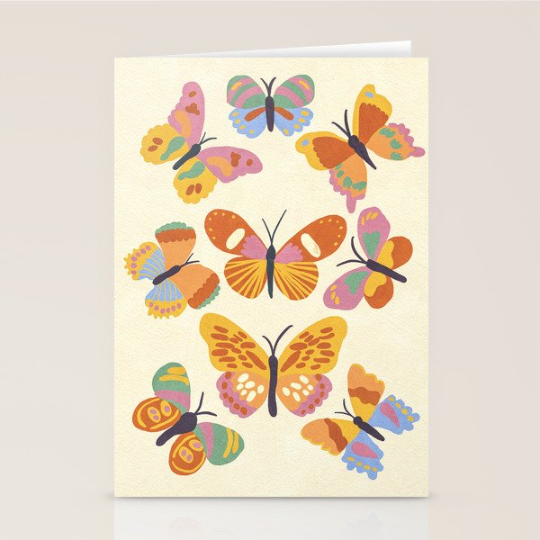 Butterflies Stationery Card Gallery Image 2