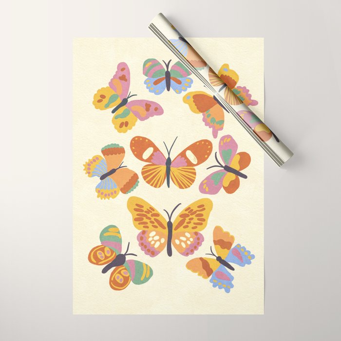 Butterflies Wrapping Paper Gallery Image 1