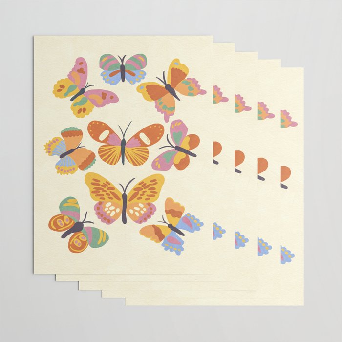 Butterflies Wrapping Paper Gallery Image 3