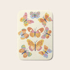 Butterflies Bath Mat Gallery Image 1