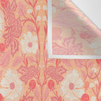 Enchanting Blossom Array: Artisanal Floral Wall Tapestry Gallery Image 3