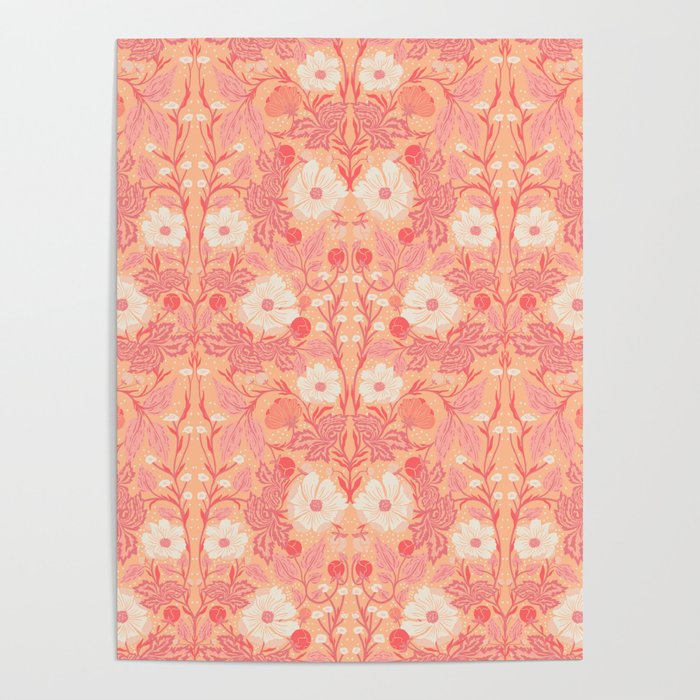 Enchanting Blossom Array: Artisanal Floral Poster Gallery Image 4