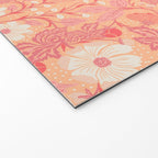 Enchanting Blossom Array: Artisanal Floral Welcome Mat Gallery Image 2