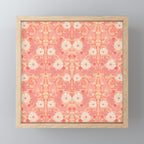 Enchanting Blossom Array: Artisanal Floral Mini Art Print Gallery Image 1