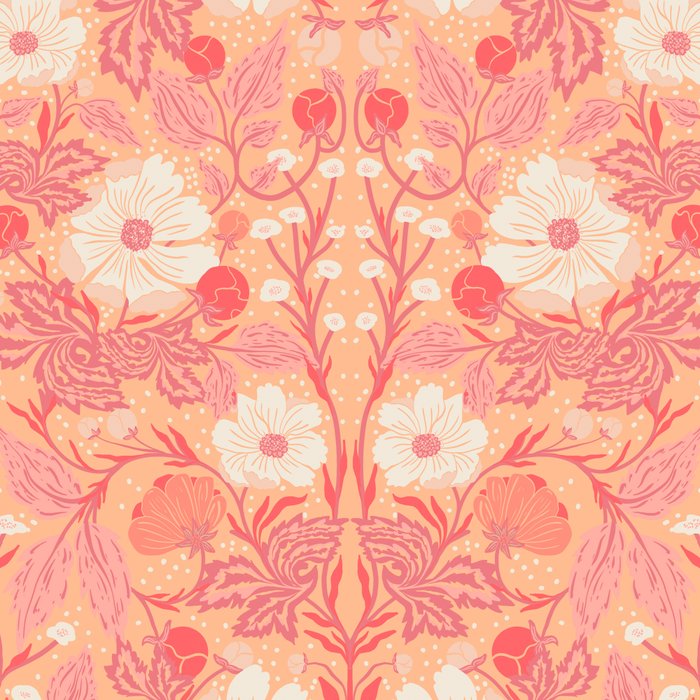 Enchanting Blossom Array: Artisanal Floral Coffee Mug Gallery Image 2