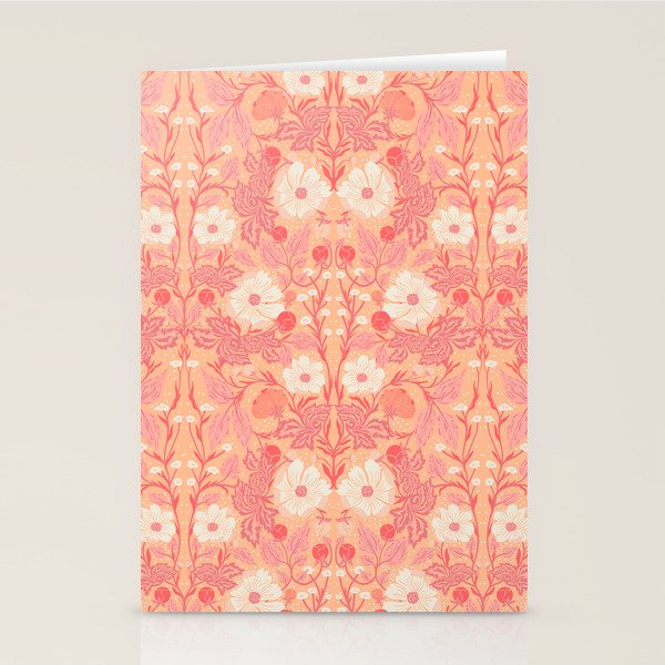 Enchanting Blossom Array: Artisanal Floral Stationery Card Gallery Image 2