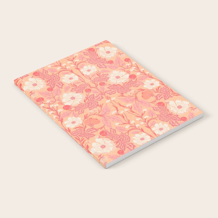 Enchanting Blossom Array: Artisanal Floral Notebook Gallery Image 1