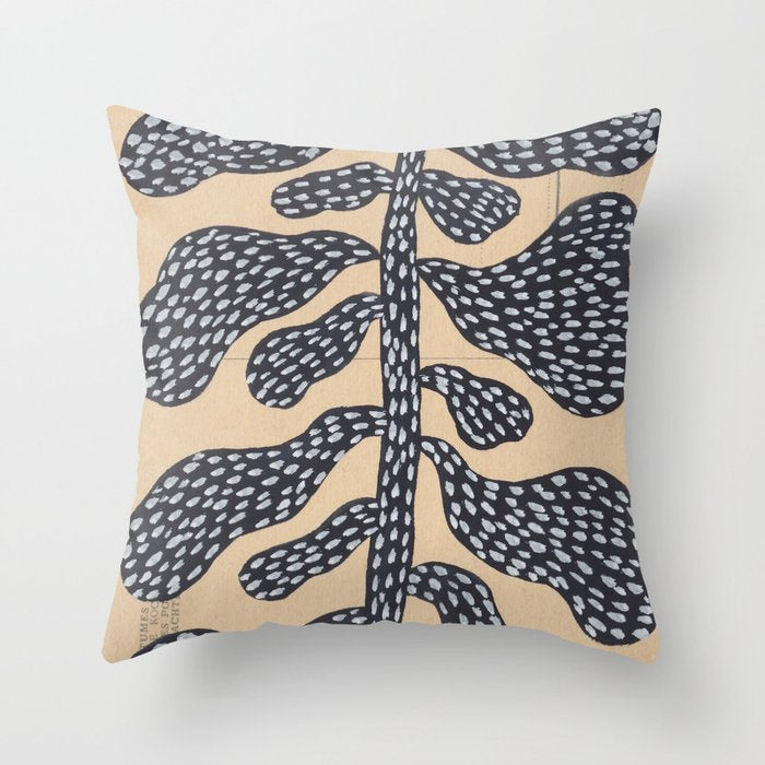 Aged Nature Throw Pillow Gallery Image 1