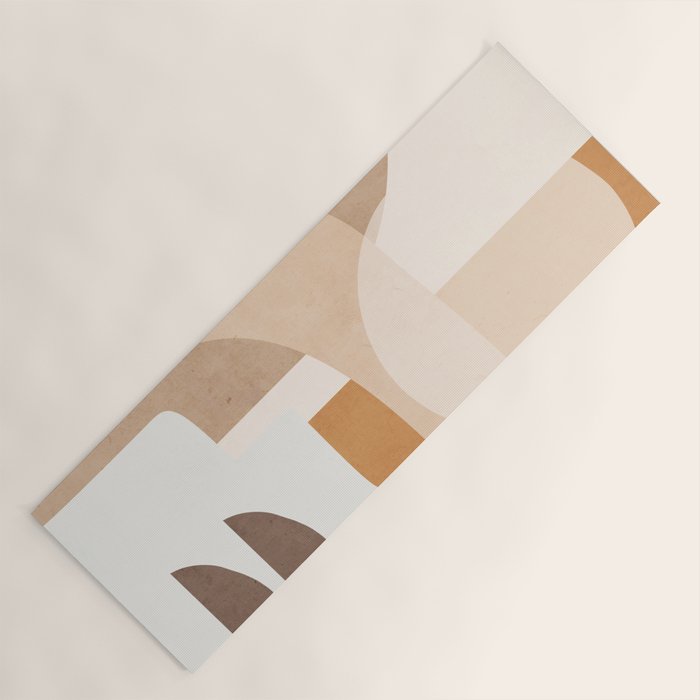 Abstract Minimal Shapes 19 Yoga Mat Gallery Image 1