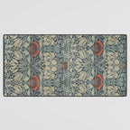 Vintage William Morris Tulip and Rose Desk Mat Gallery Image 3