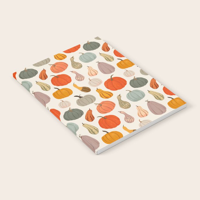 Autumn Pumpkins and Squash Notebook Gallery Image 2