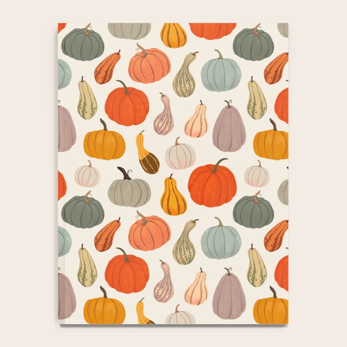 Autumn Pumpkins and Squash Notebook Gallery Image 4