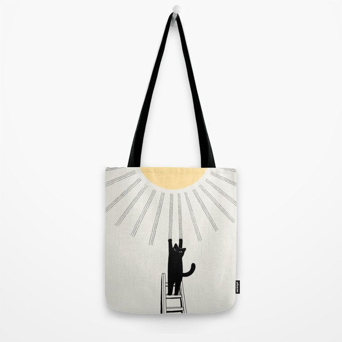 Cat Landscape 198: Making Sunshine Tote Bag Gallery Image 2