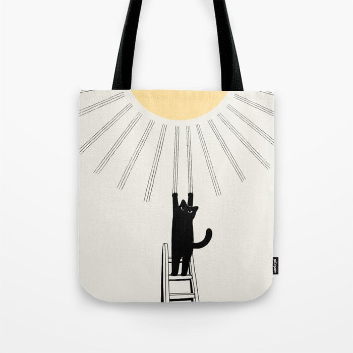 Cat Landscape 198: Making Sunshine Tote Bag Gallery Image 1