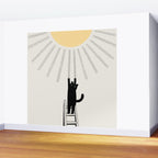Cat Landscape 198: Making Sunshine Wall Mural Gallery Image 2