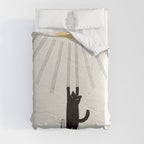 Cat Landscape 198: Making Sunshine Comforter Gallery Image 8