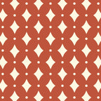 Vintage Stars X Brick Red Coffee Mug Gallery Image 2