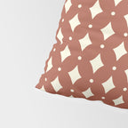 Vintage Stars X Brick Red Pillow Sham Gallery Image 4
