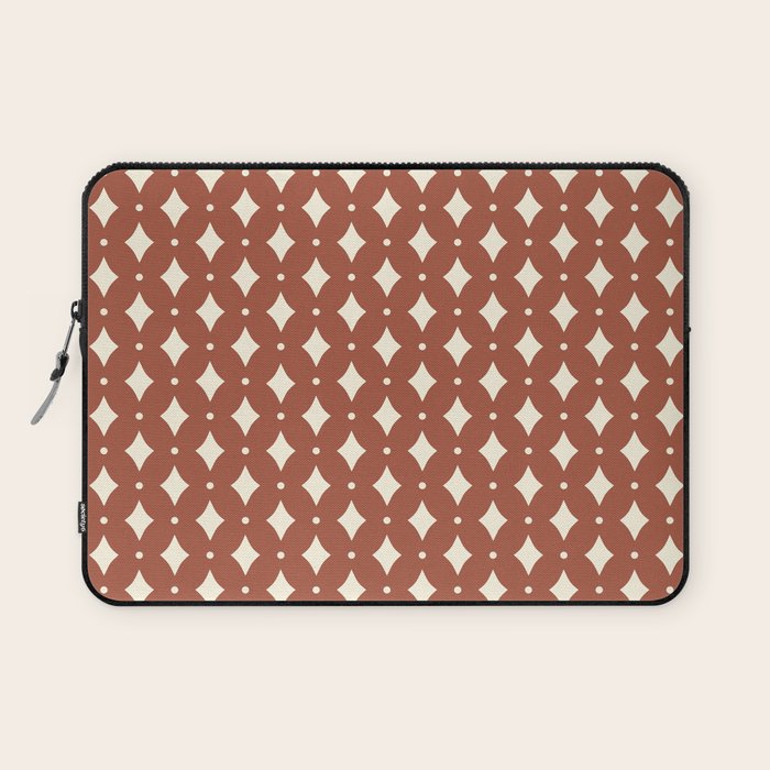 Vintage Stars X Brick Red Laptop Sleeve Gallery Image 1