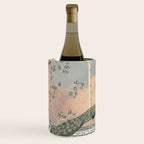 Chinoiserie Palatial Peacock Garden Peach Cloud Sky Wine Chiller Gallery Image 2