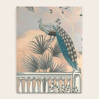 Chinoiserie Palatial Peacock Garden Peach Cloud Sky Notebook Gallery Image 4