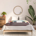 Cat with rainbow Comforter Gallery Image 3