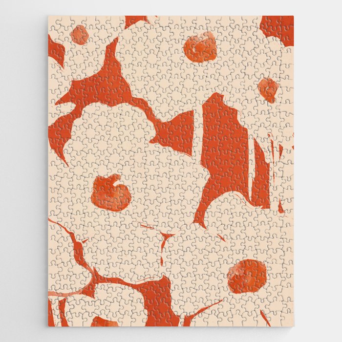 Abstract Flowers 4 Jigsaw Puzzle Gallery Image 1