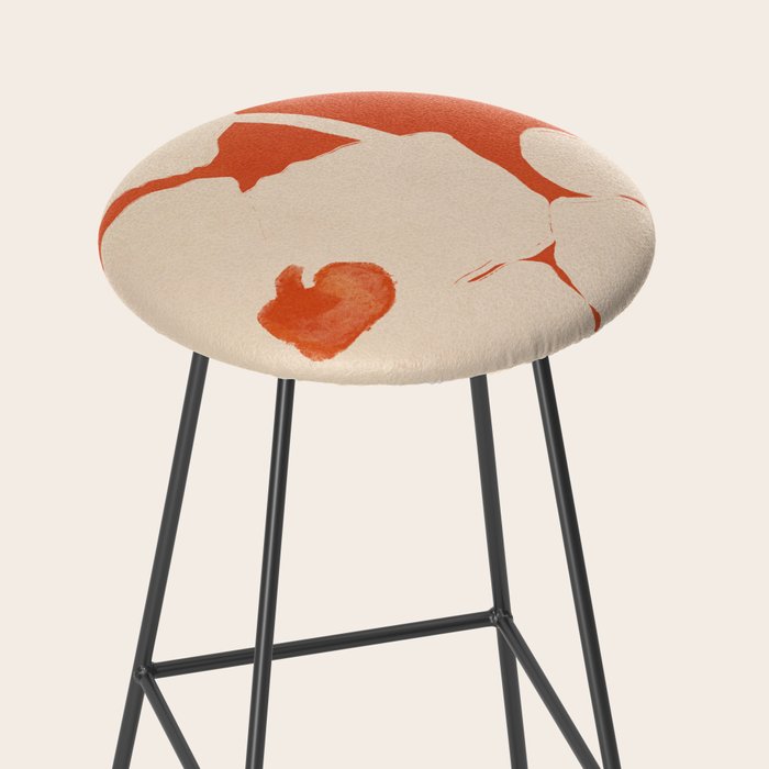 Abstract Flowers 4 Stool Gallery Image 2