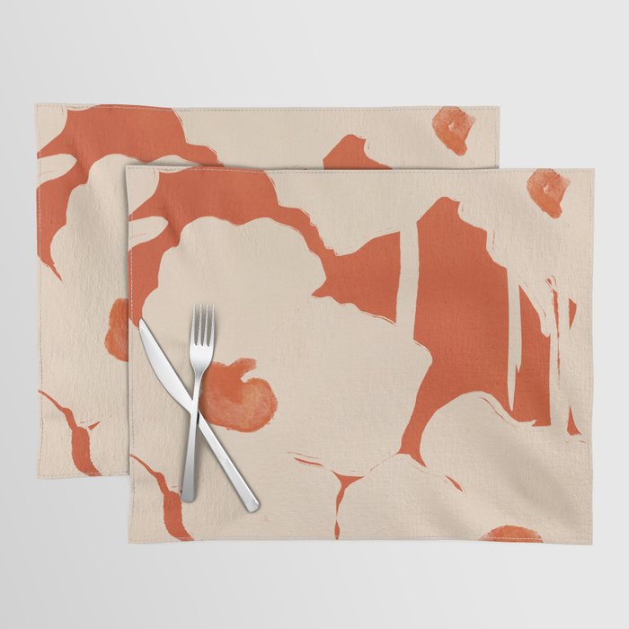 Abstract Flowers 4 Placemat Gallery Image 1