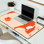 Abstract Flowers 4 Desk Mat Gallery Image 2